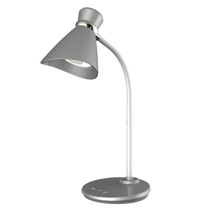 LED Table Lamp - 6W - Silver Finish