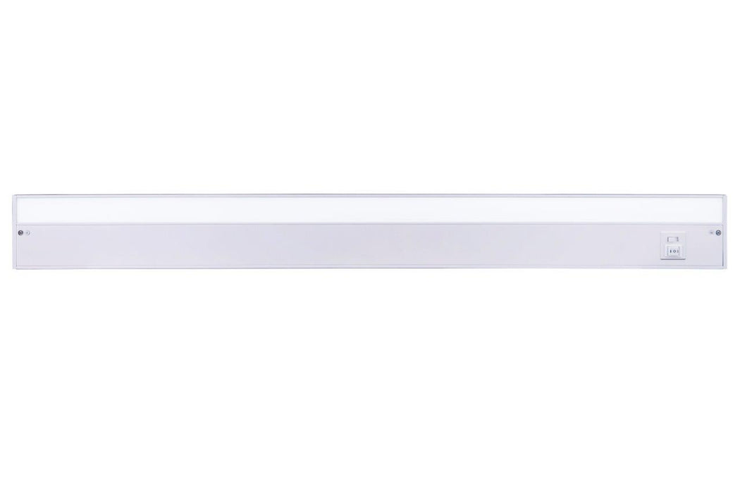 36" Under Cabinet LED Light Bar in White (3-in-1 Adjustable Color Temperature)