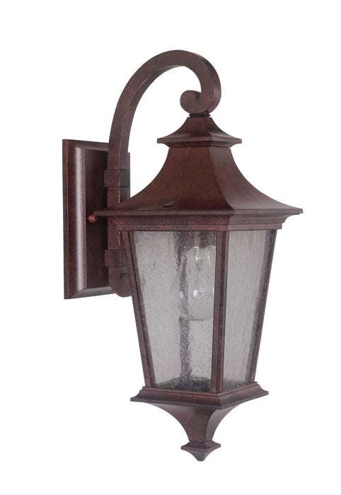 Argent II 1 Light Small Outdoor Wall Lantern in Aged Bronze