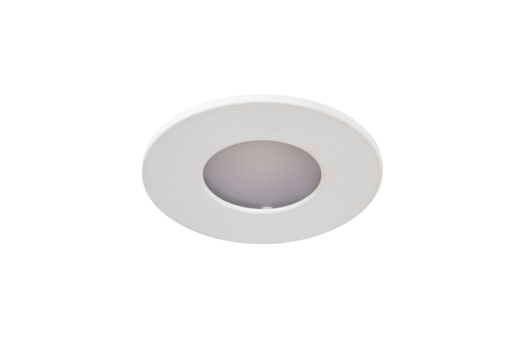 Low Profile 1 Light 5" LED Flushmount in White