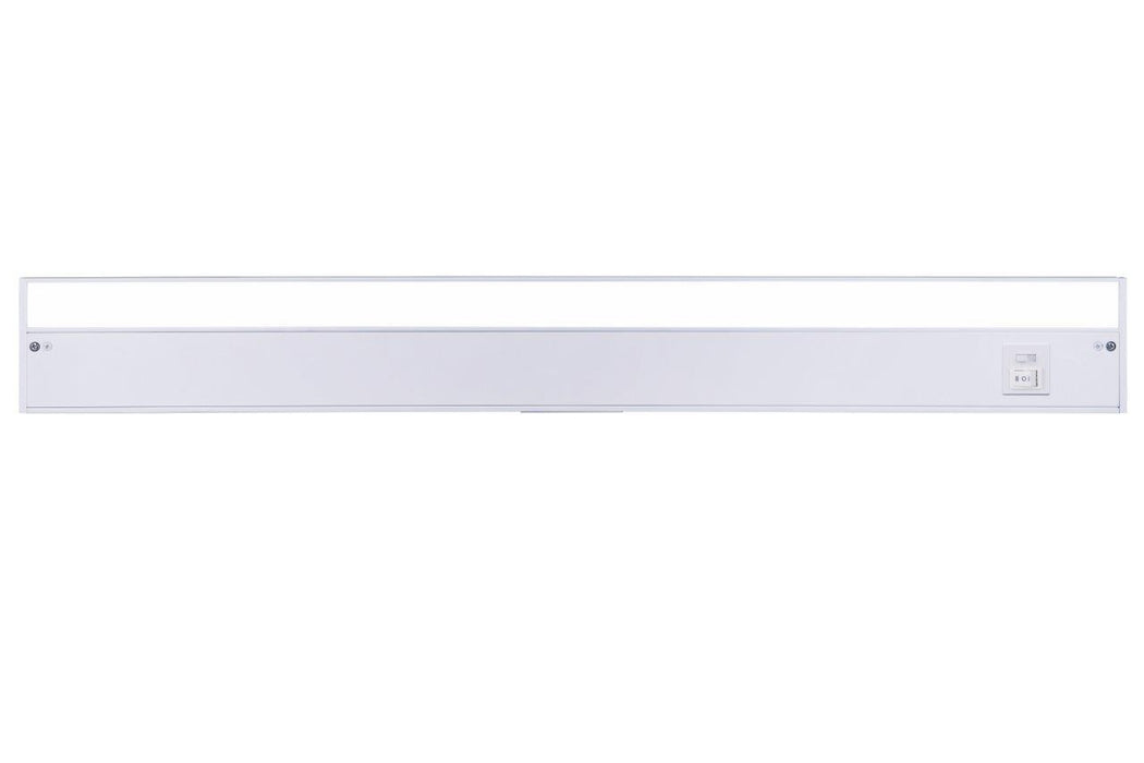 30" Under Cabinet LED Light Bar in White (3-in-1 Adjustable Color Temperature)