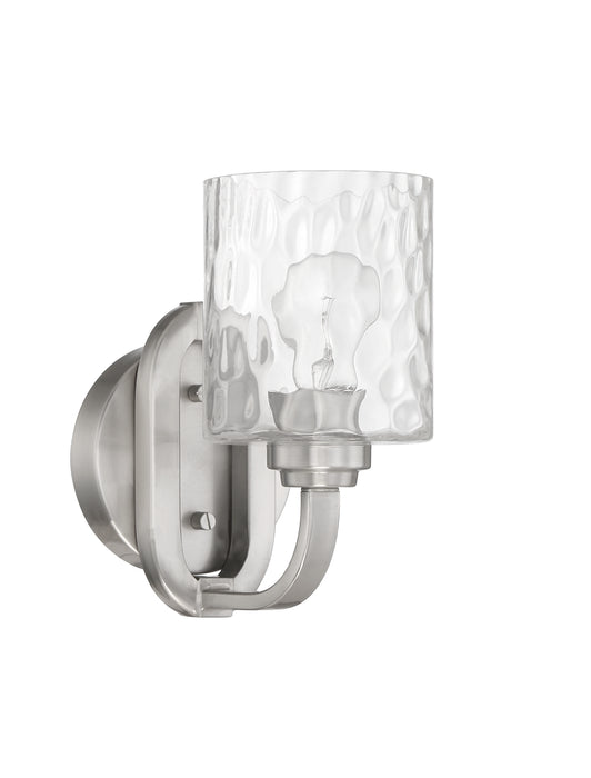 Collins 1 Light Wall Sconce in Brushed Polished Nickel