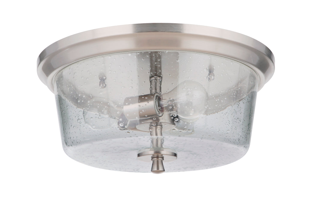 Tyler 3 Light Flushmount in Brushed Polished Nickel