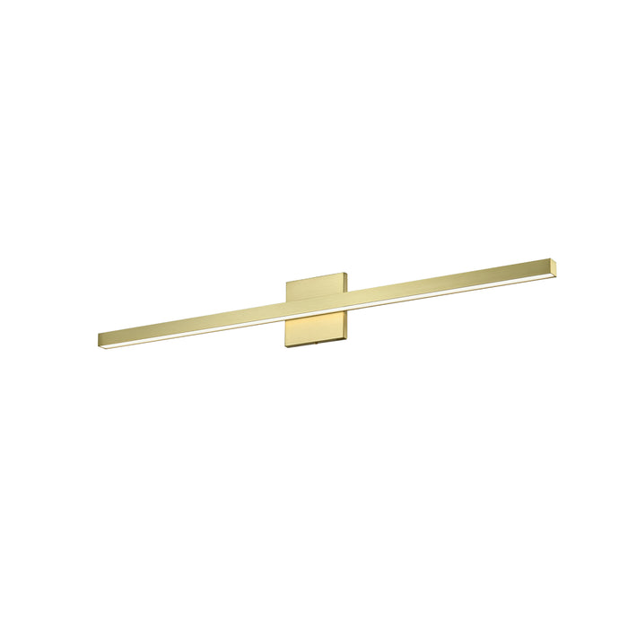 Arandel Vanity Light - 24W LED - Aged Brass - Frosted Acrylic Diffuser