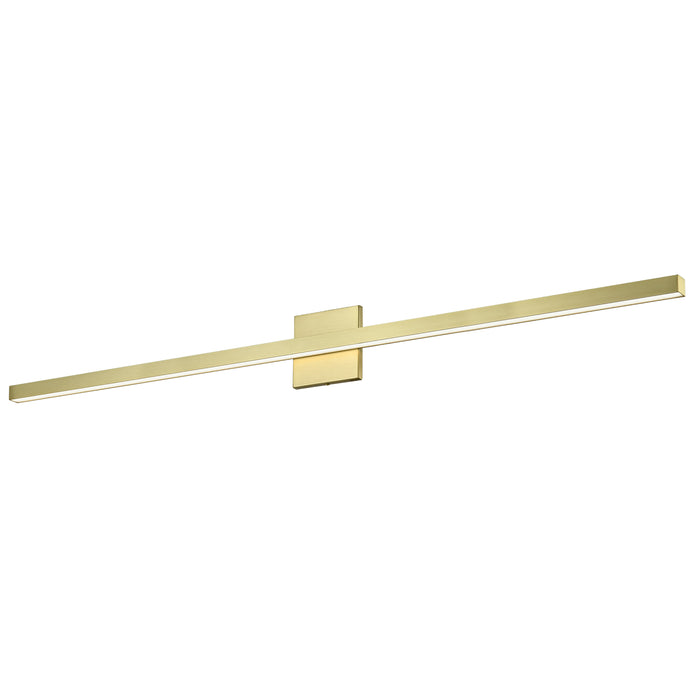 Arandel Vanity Light - 36W LED - Aged Brass - Frosted Acrylic Diffuser