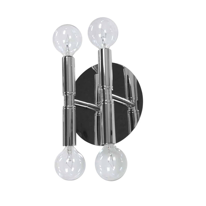 Ava 4 Light Wall Sconce - Polished Chrome