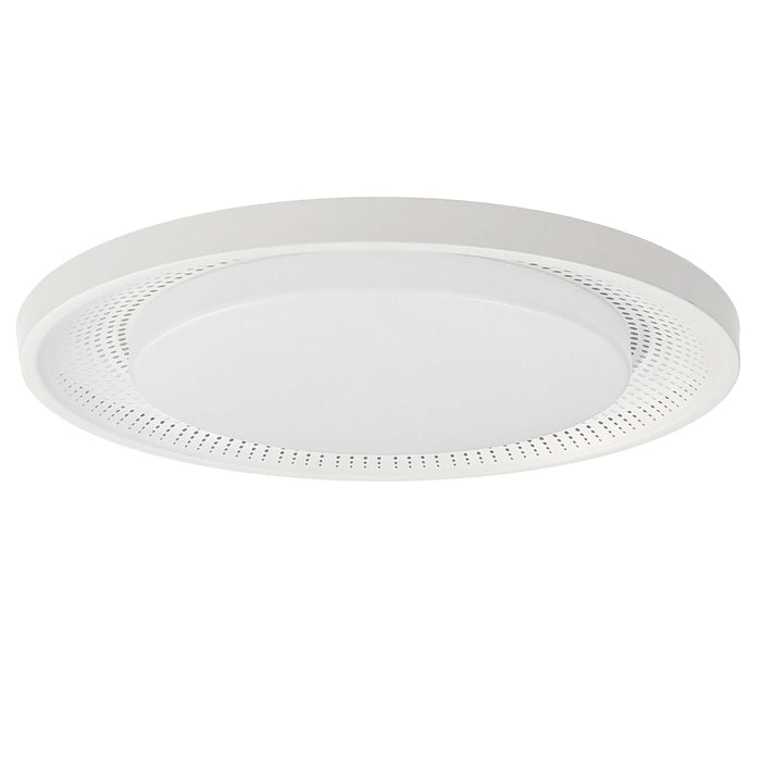 Boullier Flush Mount - 30W - Matte White - White Acrylic Diffuser