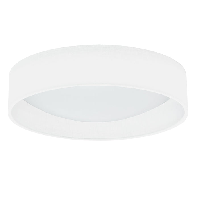 CFLD LED Flush Mount - 15" - Ivory Shade