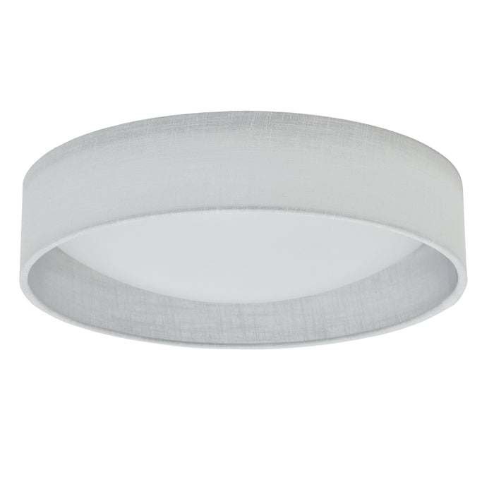 CFLD LED Flush Mount - 15" - Micro White Shade