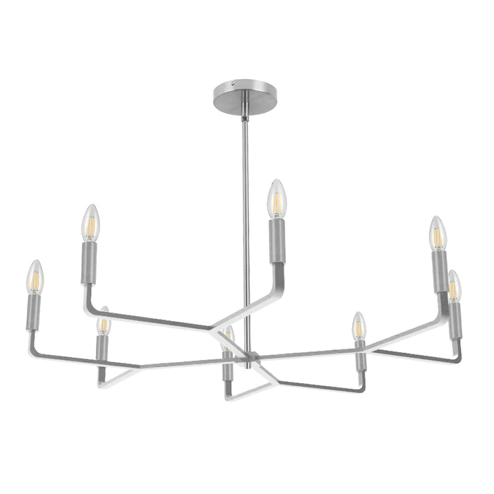 Colette 8 Light Chandelier - Polished Chrome