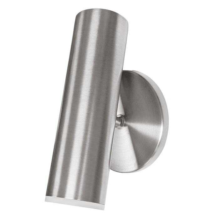 Constance LED Wall Sconce - 6W - Satin Chrome - Frosted Acrylic Diffuser