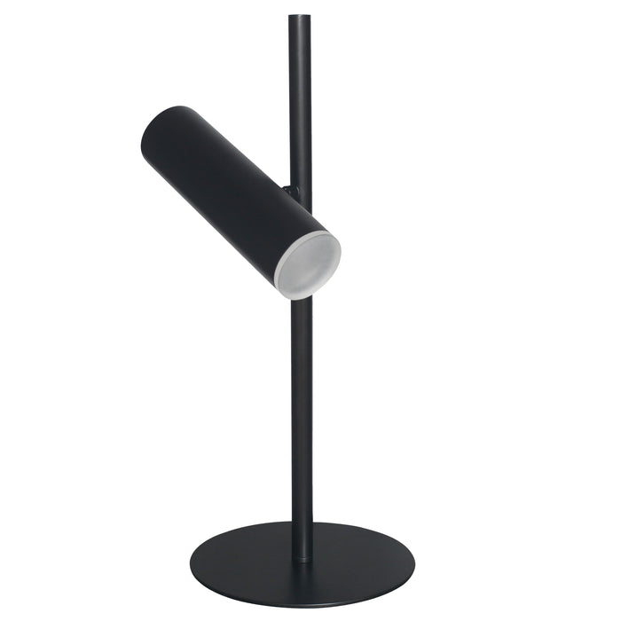 Constance Table Lamp - 6W - Matte Black Finish - Frosted Acrylic Diffuser