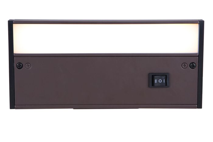 8" Under Cabinet LED Light Bar in Bronze