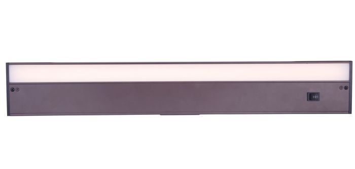 24" Under Cabinet LED Light Bar in Bronze