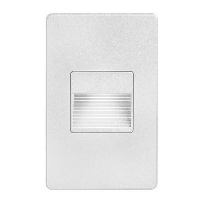 Bella LED Step/Wall Light - 120VAC input - L125mmxW78mmxH37mm - 2700K - 3.3W IP65 - White Wall Bella LED Step/Wall Light - Light