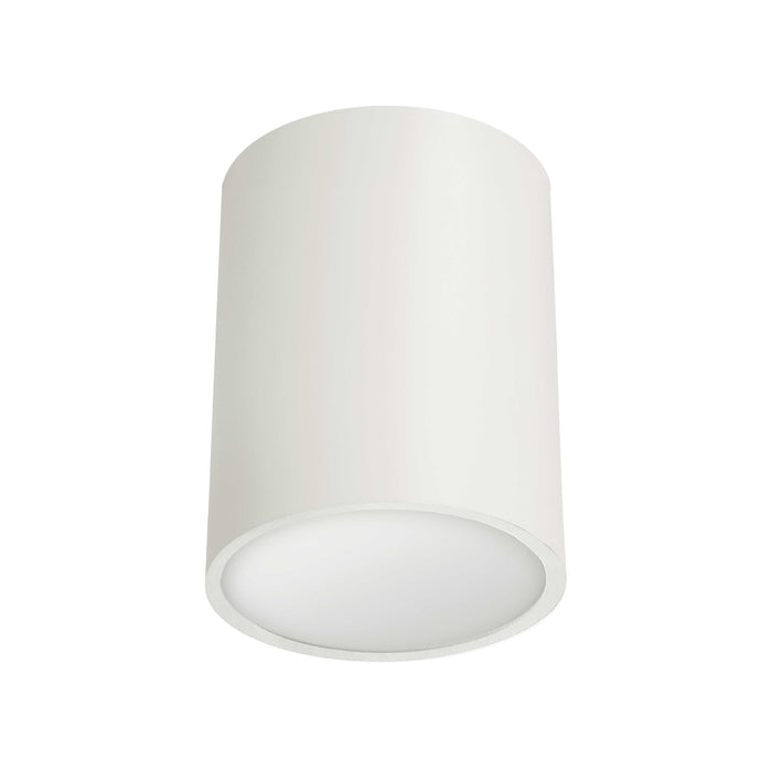 Echo Flush Mount - 12W - Matte White - Frosted Acrylic Diffuser