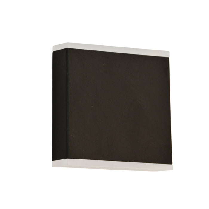 Emery LED Wall Sconce - 15W - Matte Black - Frosted Acrylic Diffuser