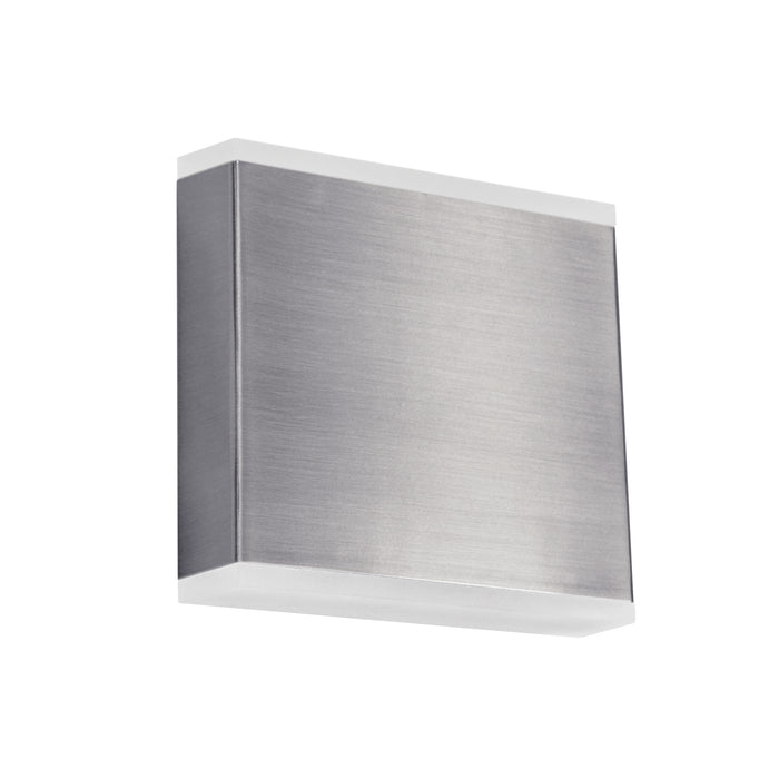 Emery LED Wall Sconce - 15W - Satin Chrome - Frosted Acrylic Diffuser