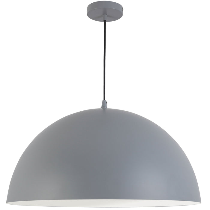 Ofelia 1 Light Pendant - Large - Grey