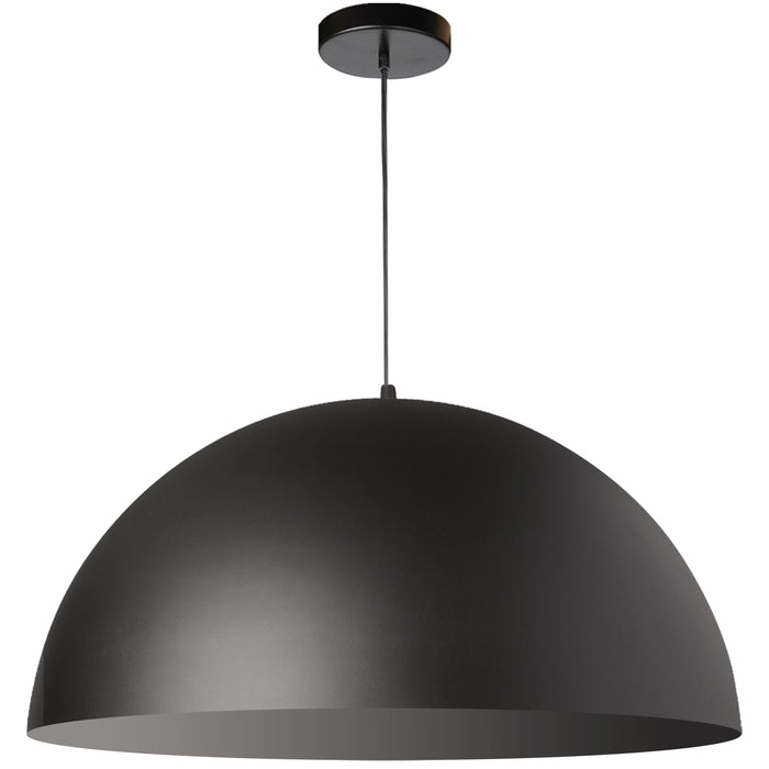 Ofelia 1 Light Pendant - Large - Matte Black