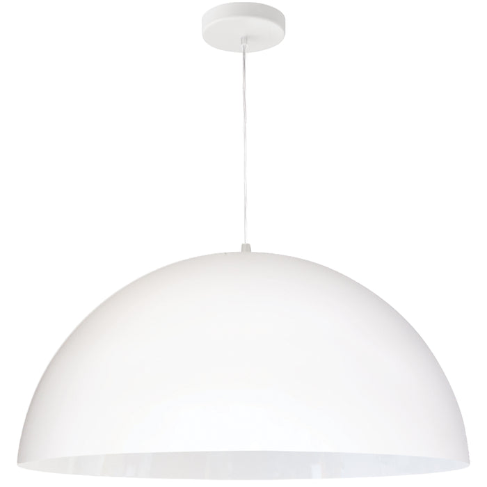 Ofelia 1 Light Pendant - Large - Matte White