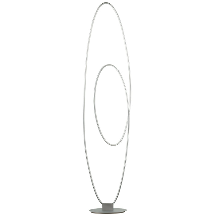 Phoenix LED Floor Lamp - 60W - Silver