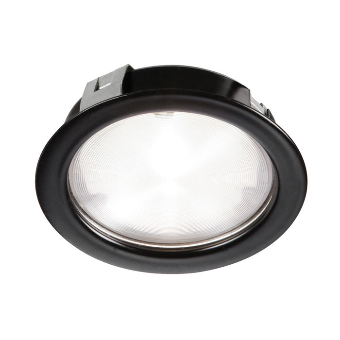 Cree LED Puck Light - 4W 24VDC input 3000K - CRI80+ - 40° beam - Black