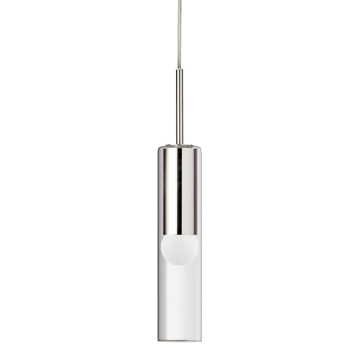 Palmer 1 Light Pendant - Polished Chrome - Clear Glass