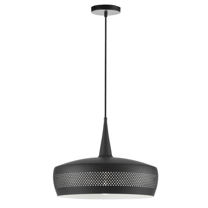 Pixie 1 Light Pendant - Matte Black