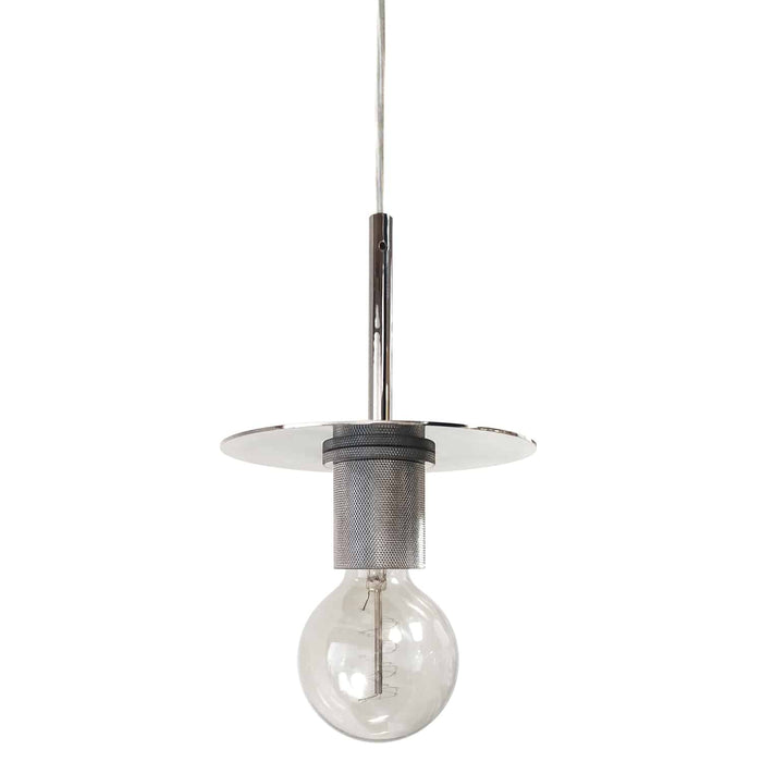 Roswell 1 Light Pendant - Medium - Polished Chrome