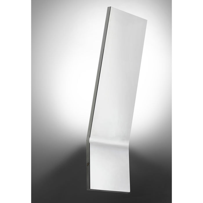 Sanja LED Wall Sconce - 20W - Polished Chrome - Frosted Diffuser