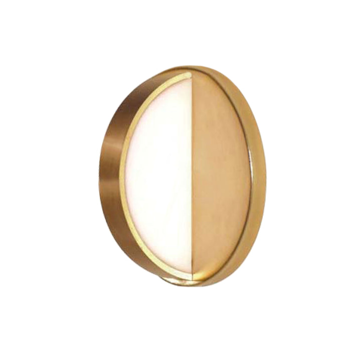 Topaz LED Wall Sconce - 5W - Aged Brass - Frosted Acrylic Diffuser