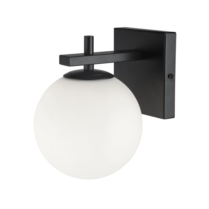 Vivaldi 1 Light Wall Sconce - Matte Black