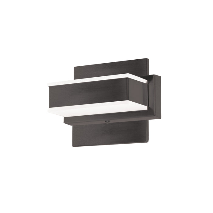 Viola 1 Light LED Wall Vanity Light - Matte Black Finish