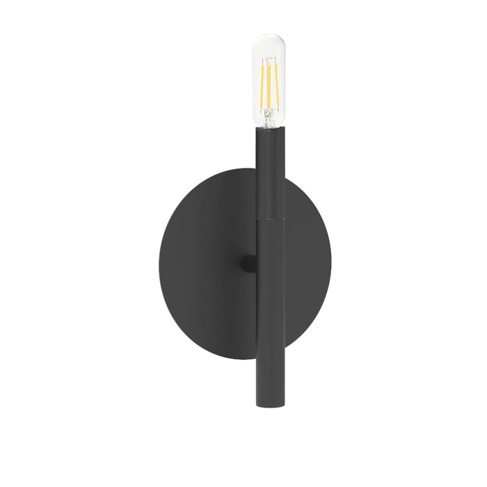 Wand 1 Light Wall Sconce - Matte Black