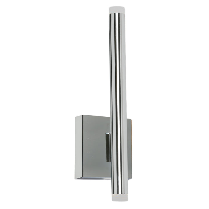 Wilson Wall Sconce - 10W LED - Polished Chrome - Frosted Acrylic Diffuser