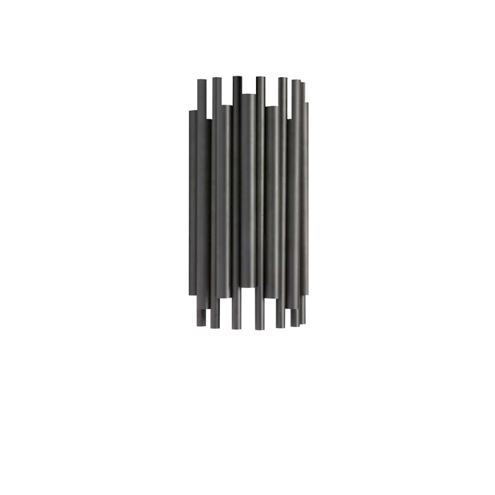 Weslyn 2 Light Wall Sconce - Short - Matte Black