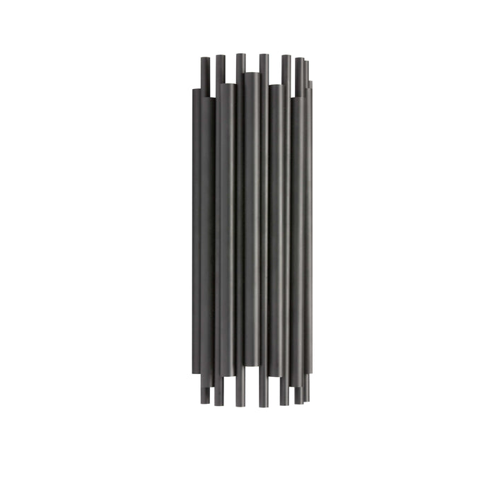 Weslyn 2 Light Wall Sconce - Tall - Matte Black