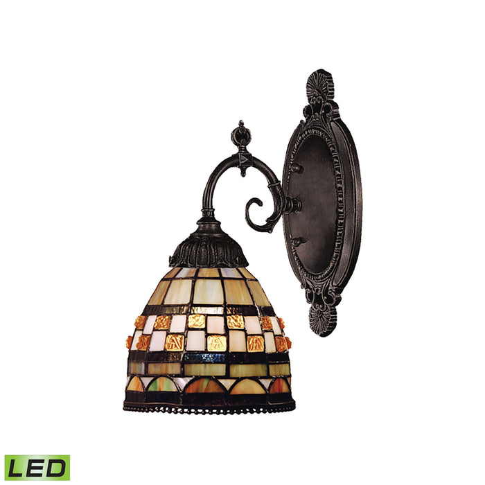 Mix-N-Match 10'' High 1-Light Sconce - Tiffany Bronze