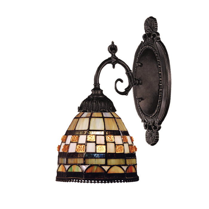 Mix-N-Match 10'' High 1-Light Sconce - Tiffany Bronze