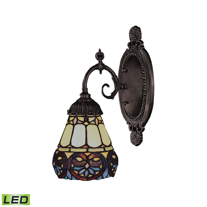 Mix-N-Match 10'' High 1-Light Sconce - Tiffany Bronze