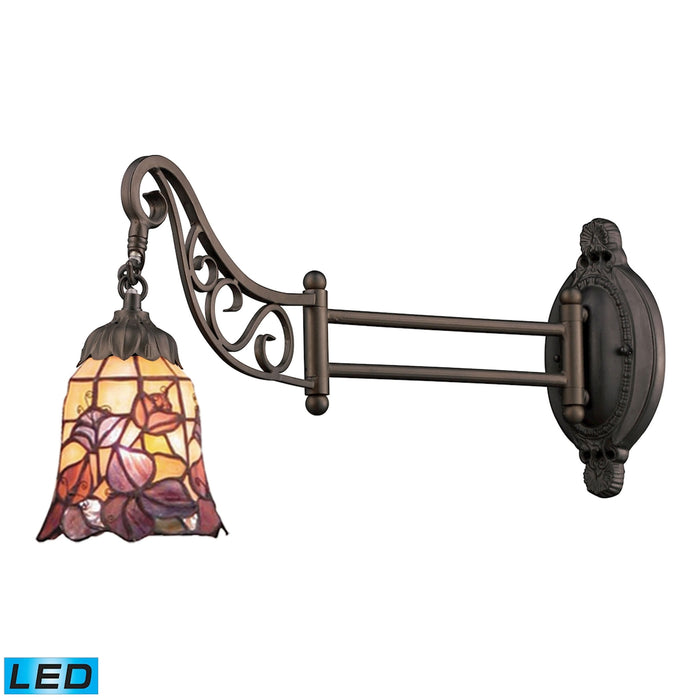 Mix-N-Match 12'' High 1-Light Sconce - Tiffany Bronze