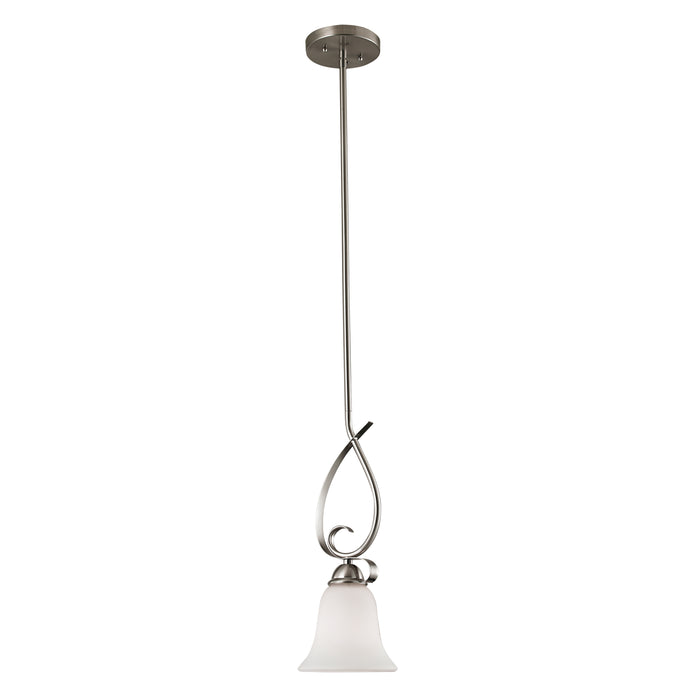 Brighton 6'' Wide 1-Light Mini Pendant - Brushed Nickel