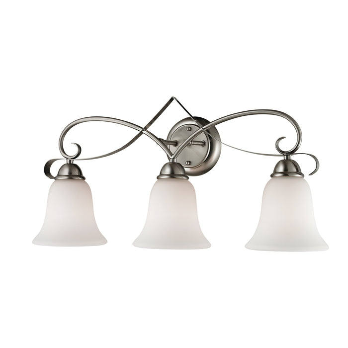 Brighton 24'' Wide 3-Light Vanity Light - Brushed Nickel