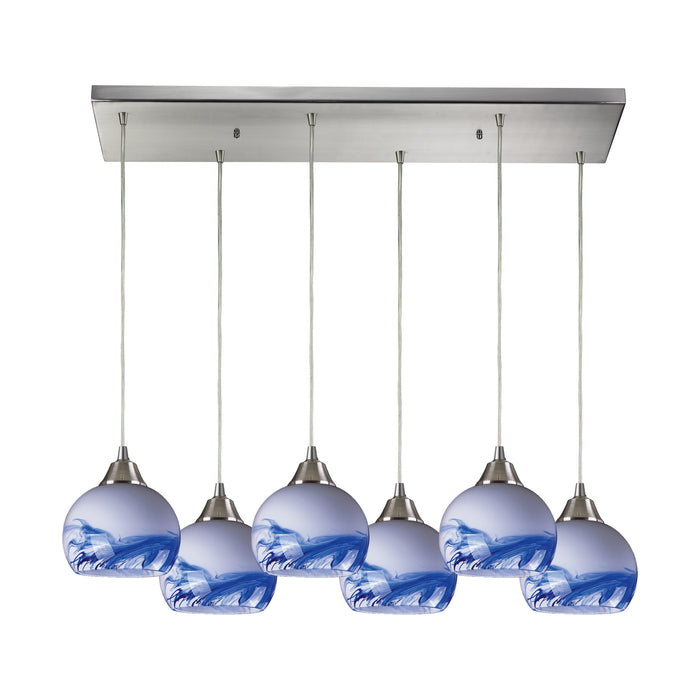 Mela Configurable Multi Pendant - Satin Nickel