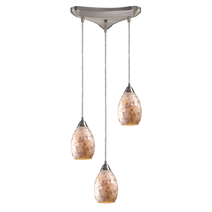 Capri Configurable Multi Pendant - Satin Nickel