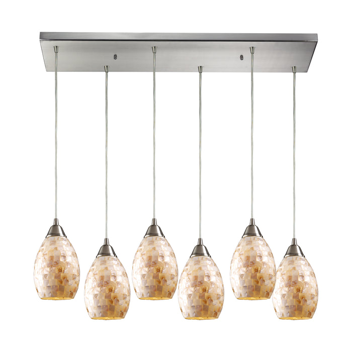 Capri Configurable Multi Pendant - Satin Nickel