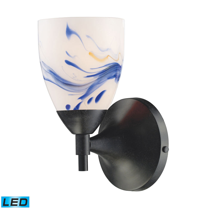 Celina 9'' High 1-Light Sconce - Dark Rust