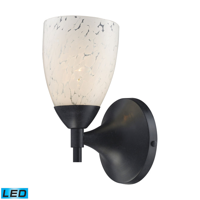 Celina 9'' High 1-Light Sconce - Dark Rust