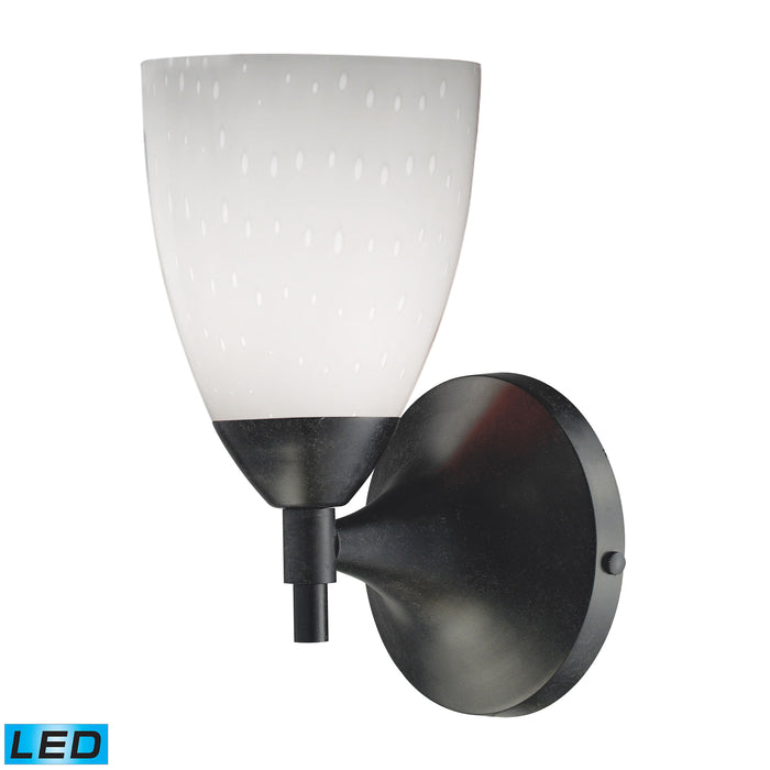 Celina 9'' High 1-Light Sconce - Dark Rust